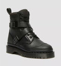 Dr. Martens 1460 Bex Tech Damen Schwarze Farbe Lederstiefel