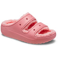 Crocs Classic Cozzzy Damen Sandalen Aus Thermoplastischem Material In Heißem Rosa