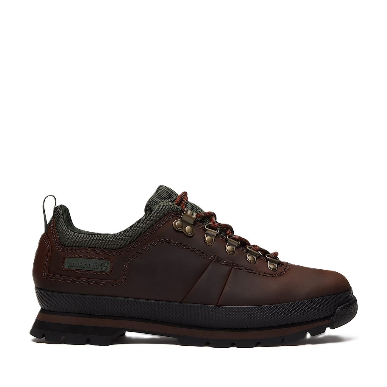 Timberland Euro Hiker Low Lace Leder Herren Braune Stiefel
