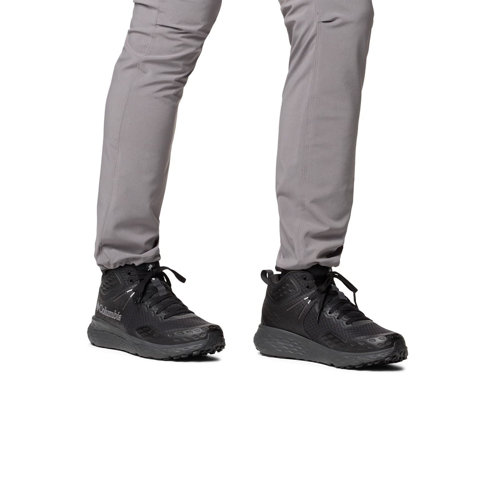 Columbia Konos TRS Outdry Mid Polyester Herren Schwarz/Hai Wanderschuhe