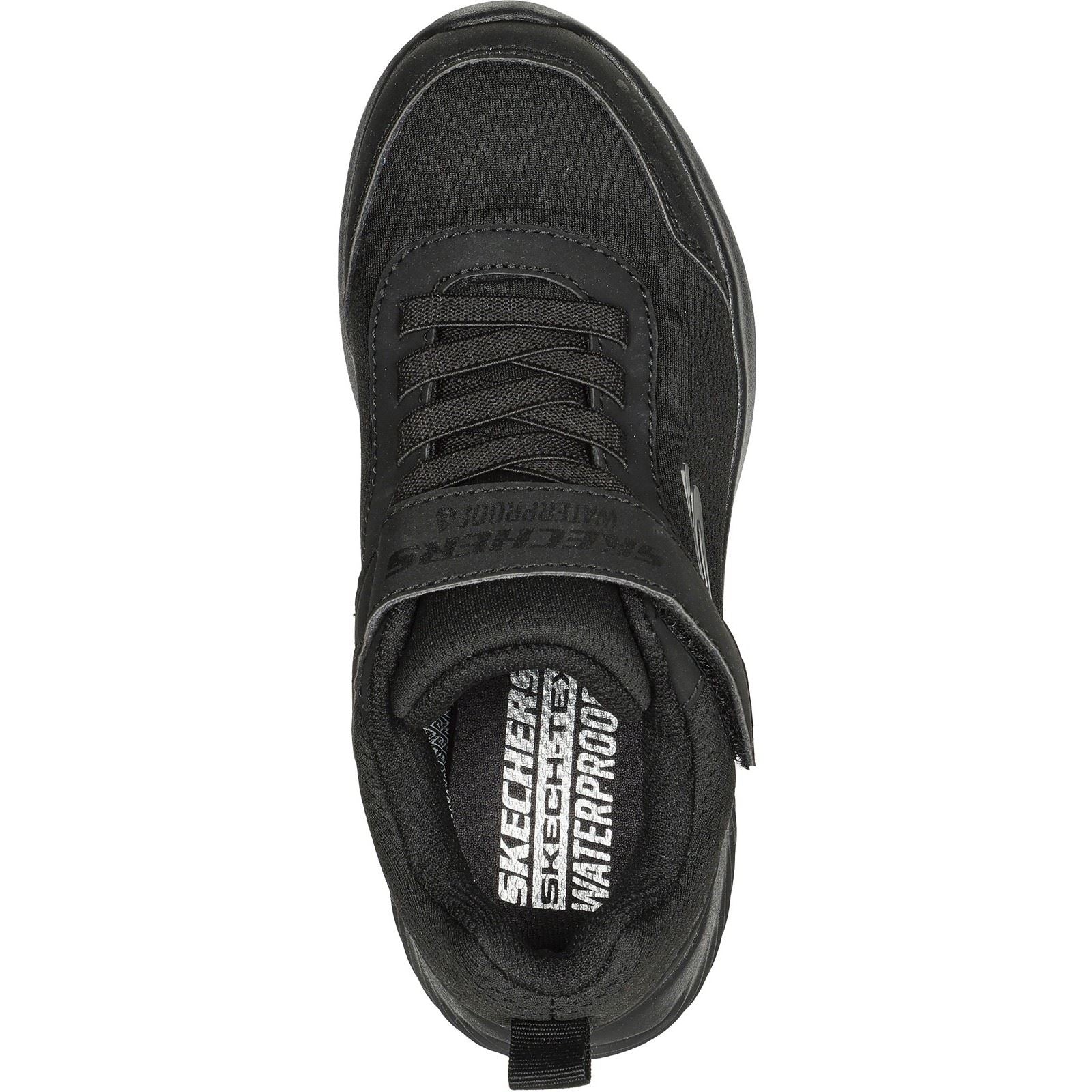 Skechers Bounder Dripper Drop Polyurethan Jungen Schwarze Sneaker