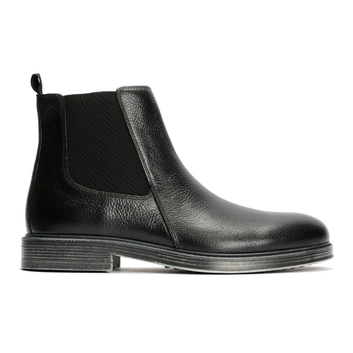 Geox Henreys Leder Herren Schwarze Stiefel