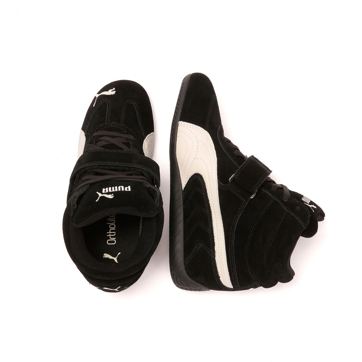 Puma Speedcat Wedge OG Wildleder Damen Schwarz Sneakers