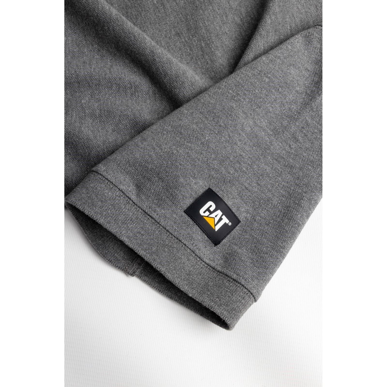 Caterpillar Essentials Baumwoll Herren Poloshirt In Grau