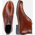 Hush Puppies Jonas Chukka Leder Herren Stiefel In Tan