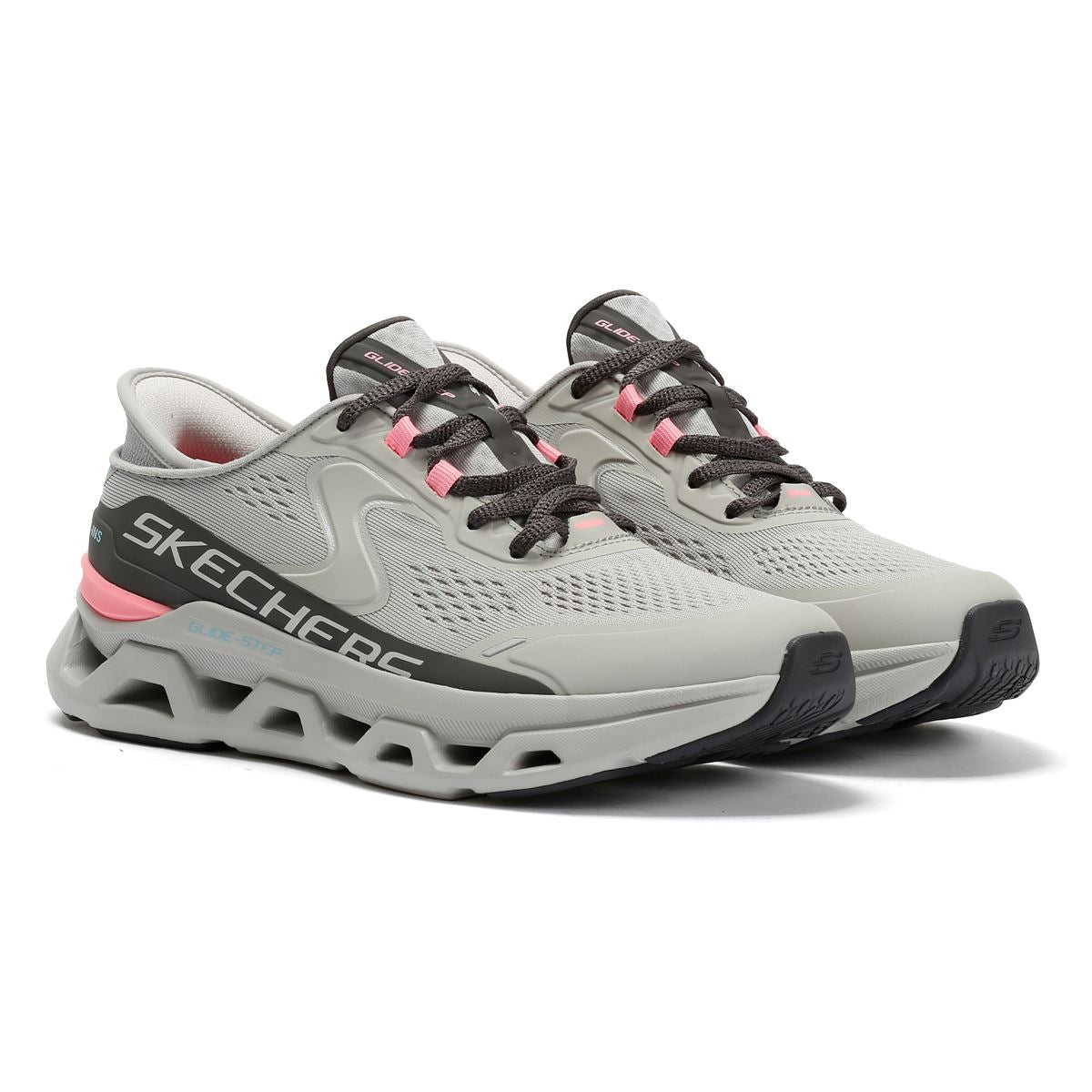 Skechers Slip-Ins Glide Step Altus Mesh Damen Sneaker In Grau