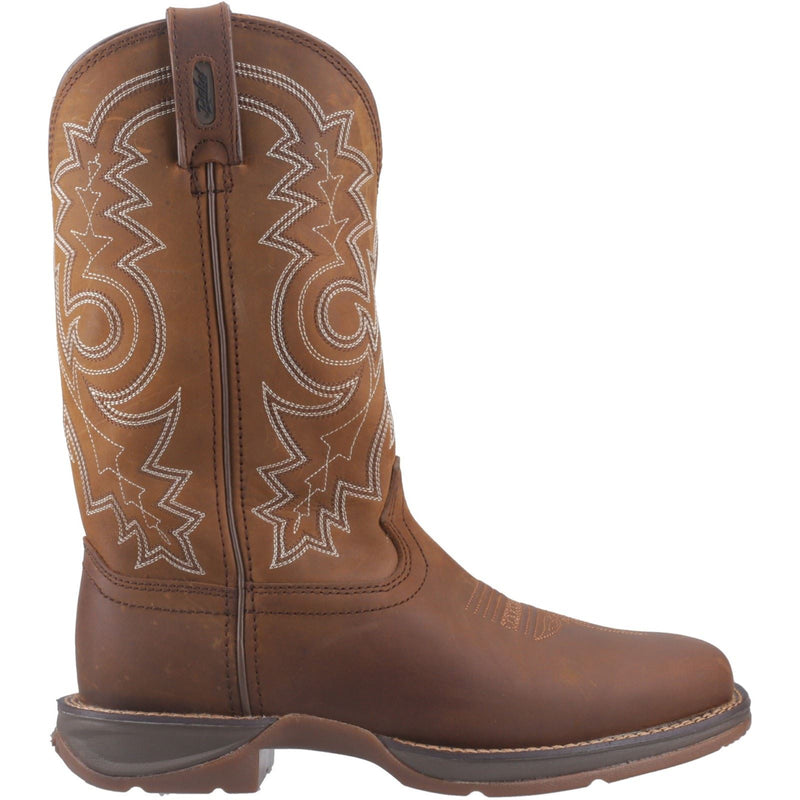 Durango Rebel Pro Leder Herren Strohgelbe Braune Stiefel