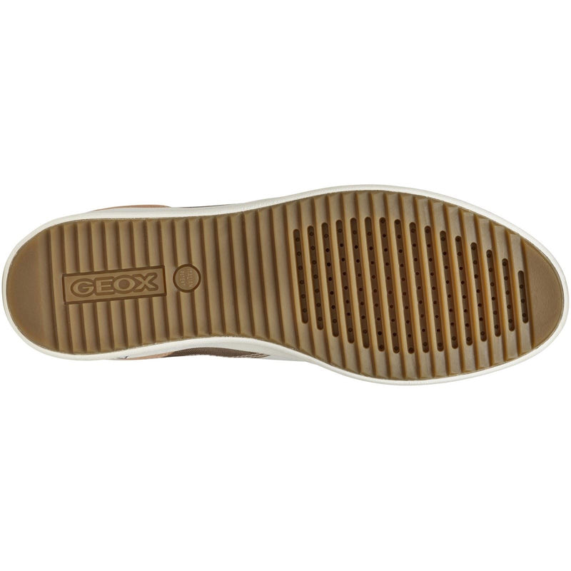 Geox D BLOMIEE Damenoptik Weiße/Nude Sneaker