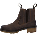 Hunter Iona Damenstiefel Aus Braunem Leder