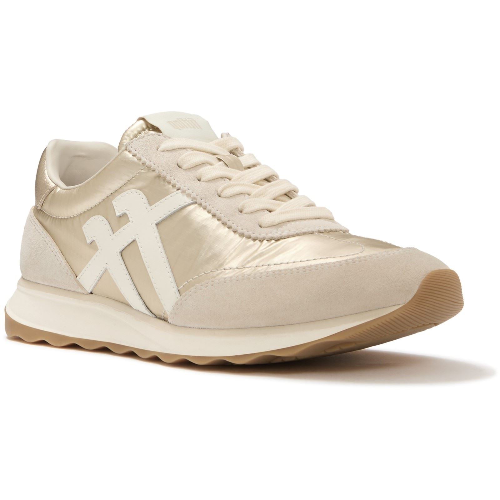 Fitflop Retro-Q FF Nylon Damen Platino Sneakers