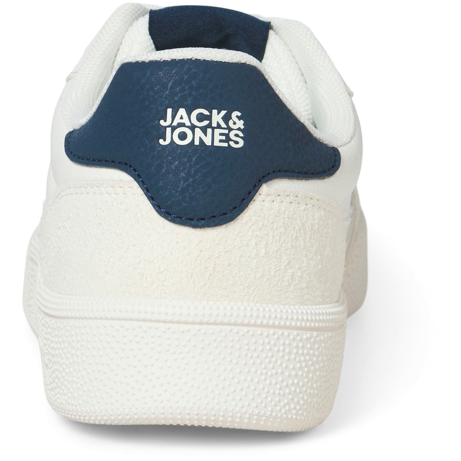 Jack & Jones Bounce Herren Sneaker In Weiß/Navy Aus Polyurethan