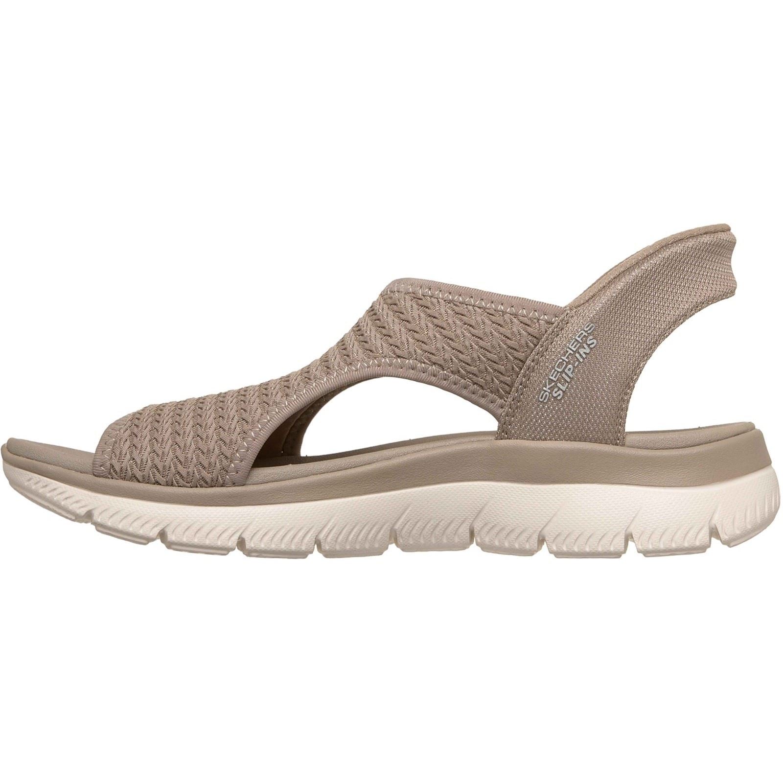 Skechers Summits Sweetly Evolved Textil Damen Taupe Sandalen