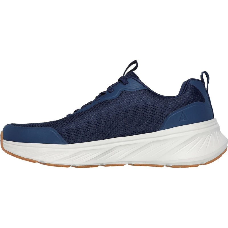 Skechers Edgeride Rekze Herren-Sneaker In Marineblau/Weiß