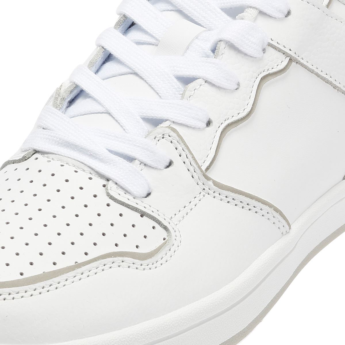 Ben Sherman Club Leder Herren Weiße Sneakers