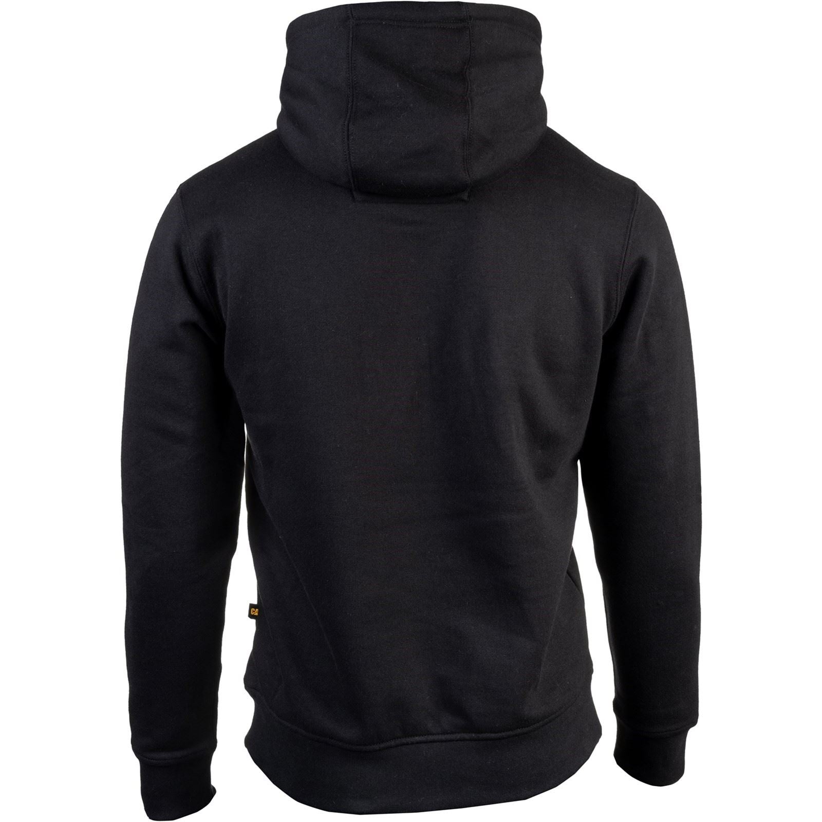 Caterpillar Trademark Baumwolle Herren Schwarzes Kapuzensweatshirt
