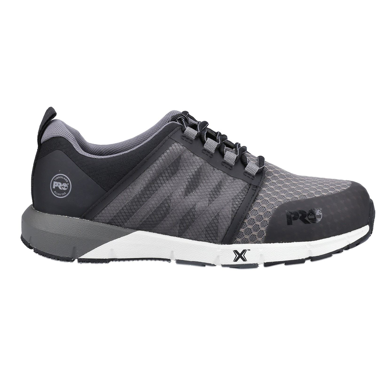 Timberland Pro Radius Textile Grau/Schwarz Sicherheitssneaker