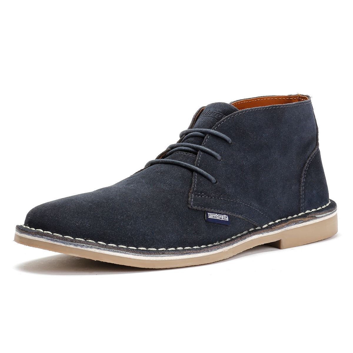 Lambretta Chiswick Wildleder Herrenblaue Stiefel