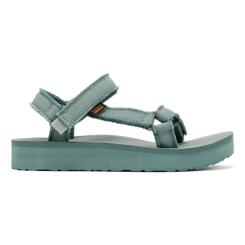 Teva Midform Universal Canvas Damen Sandalen In Grün