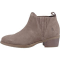 Hush Puppies Isobel Leder Damen Stiefel In Taupe