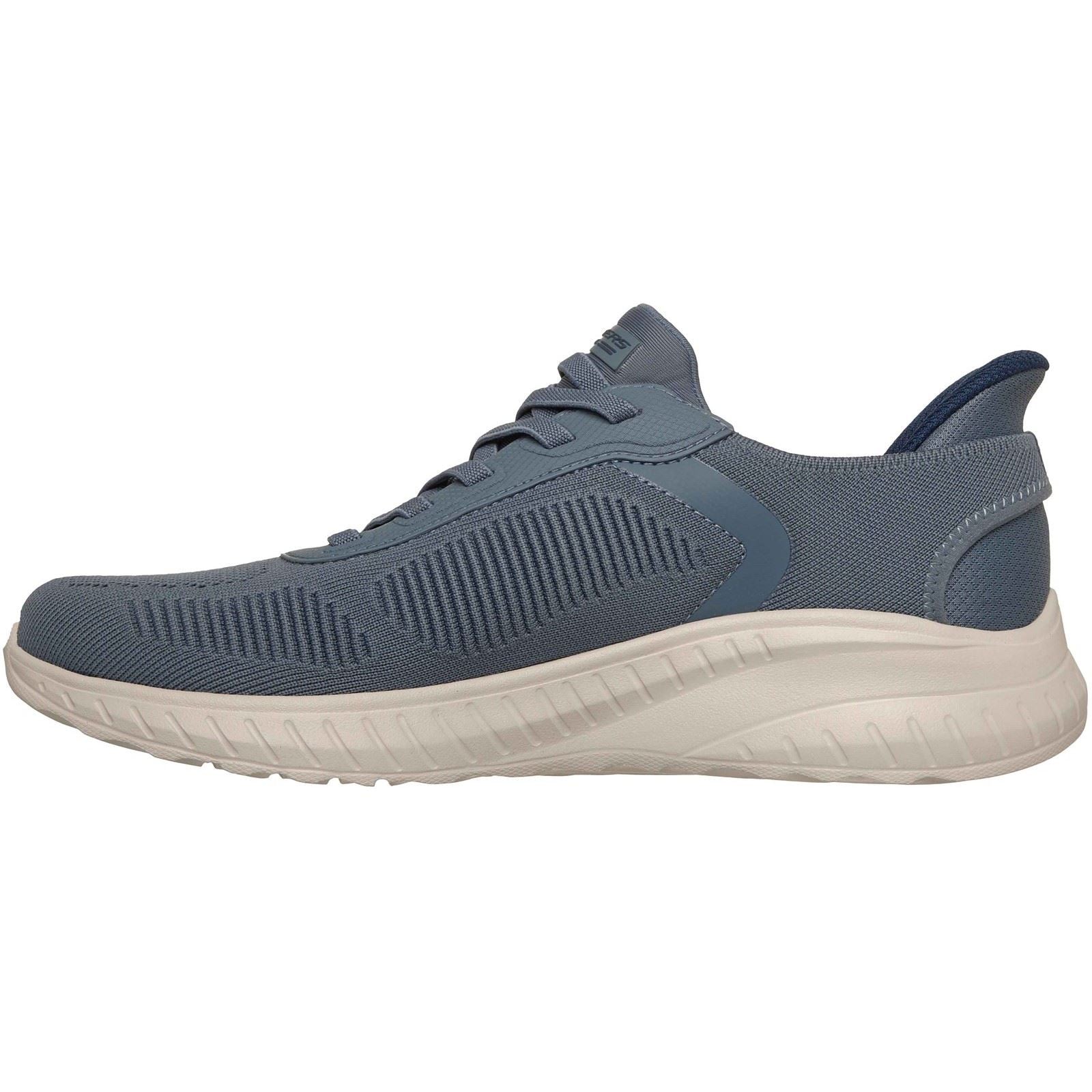 Skechers BOBS Sport Squad Chaos Solid Step Textile Männer Schiefer Sneaker