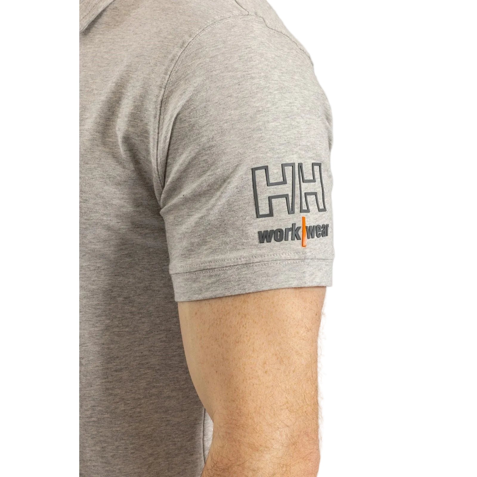 Helly Hansen Workwear Kensington Baumwoll Herren Poloshirt In Grau