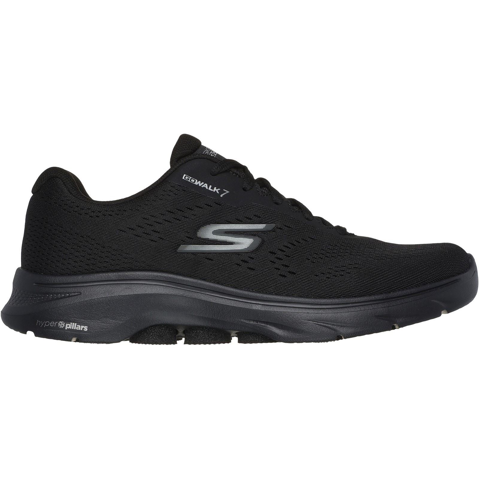 Skechers GO WALK 7 Avalo 2 Textile Herren-Sneaker In Schwarz