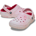 Crocs Classic Lined Clog Thermoplastische Damen-Pulverrosa Clogs