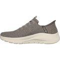 Skechers Arch Fit 2.0 Look Ahead Textile Herren Sneaker In Taupe