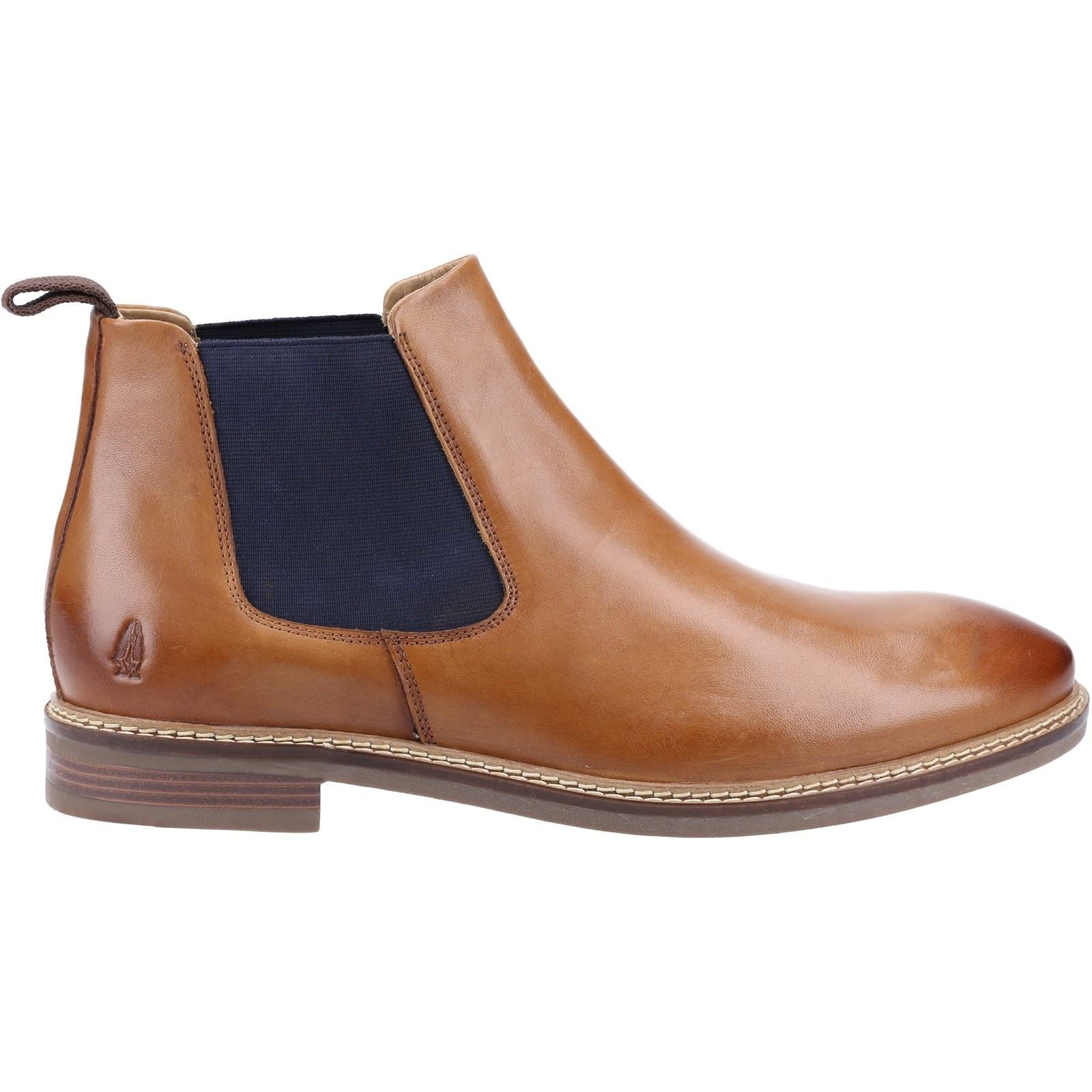 Hush Puppies Blake Leder Herren Stiefel In Tan