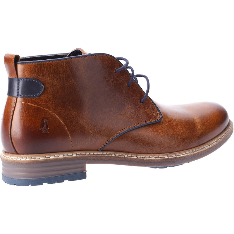 Hush Puppies Jonas Chukka Leder Herren Stiefel In Tan