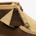 Clarks Originals Wallabee RB Combi Leder Herren Stiefel Braun