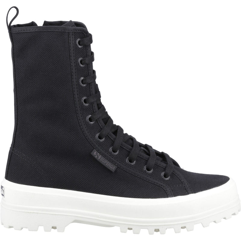 Superga 2641 Alpina High Damen Schwarze Stiefel