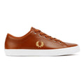 Fred Perry Baseline Herren Ledersneaker In Braun