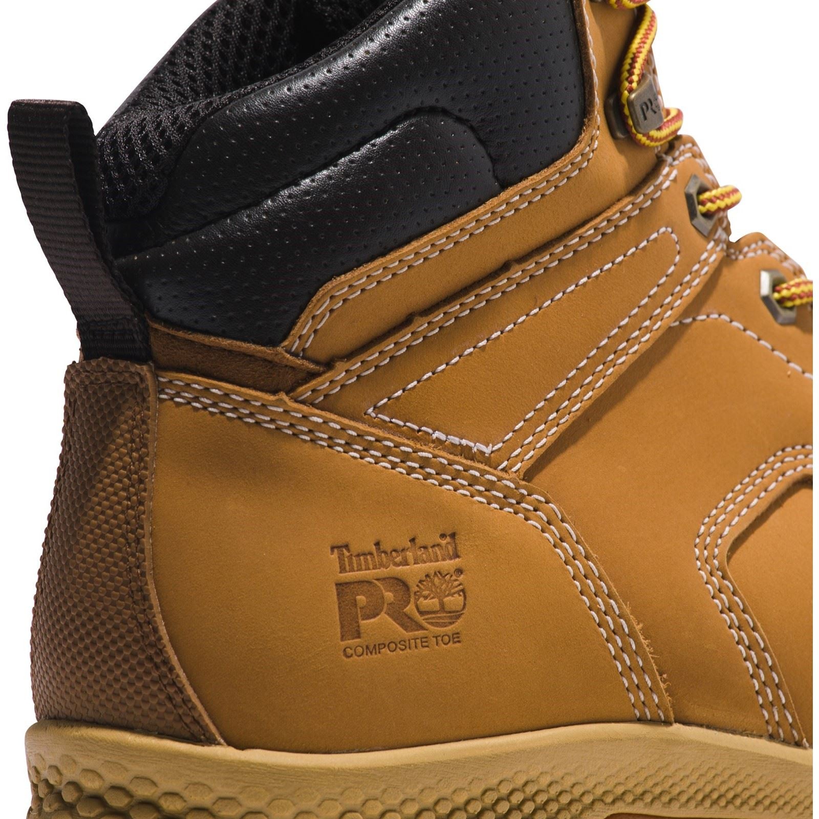 Timberland Pro Titan 15 Cm Leder Weizen Sicherheitsstiefel
