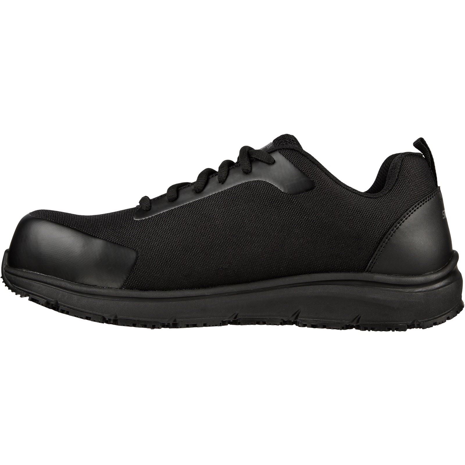 Skechers Workwear Ulmus SR Safety Toe Mesh Herren Schwarze Sicherheitssneaker