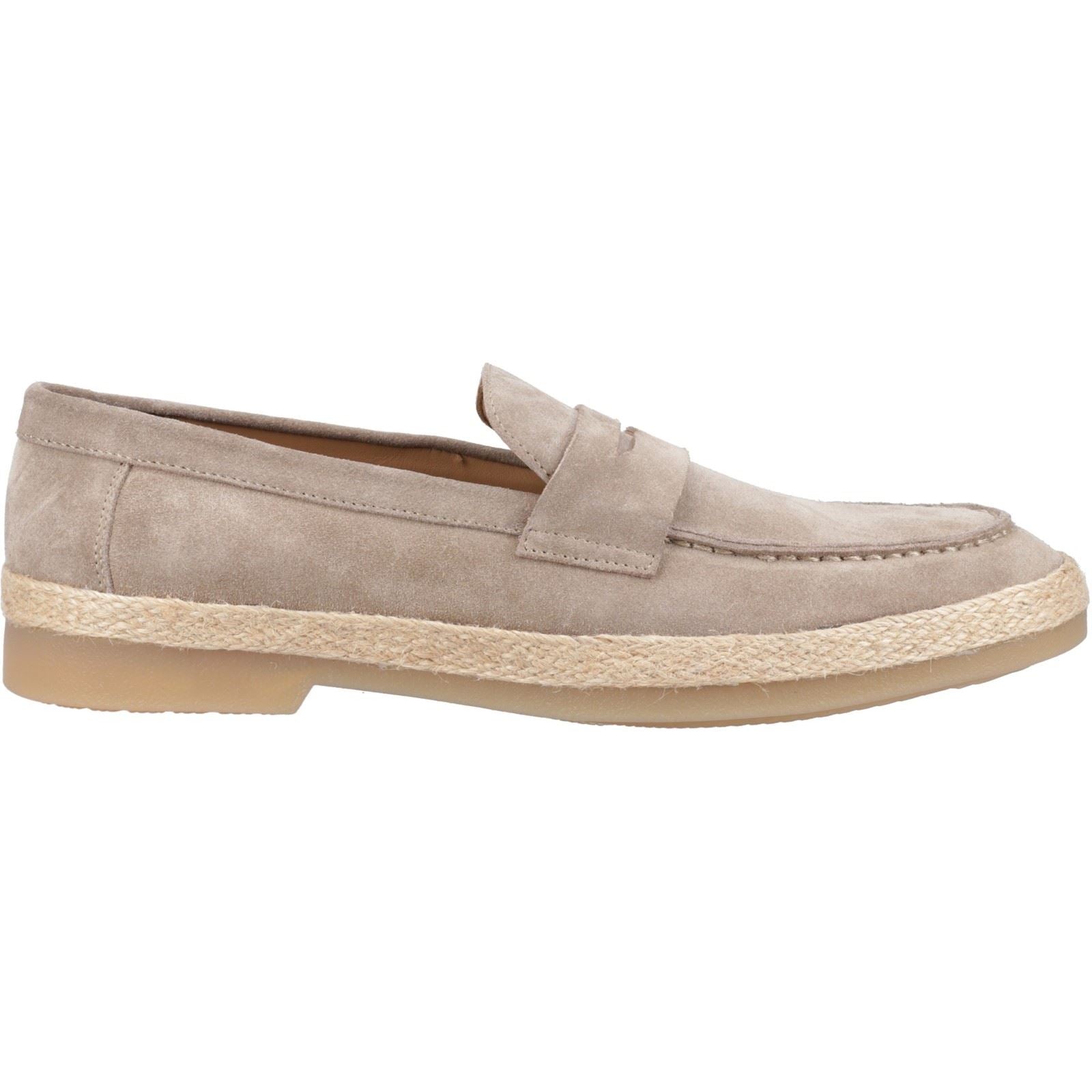 Hush Puppies Laurence Herrenloafer Aus Wildleder In Taupe