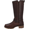 Hunter Iona Damenstiefel Aus Braunem Leder