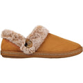 Skechers Cozy Campfire Fresh Toast Textile Damen Hausschuhe In Kastanienbraun