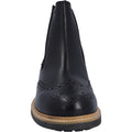 Hunter Cawdor Schwarze Farbe Herrenlederstiefel