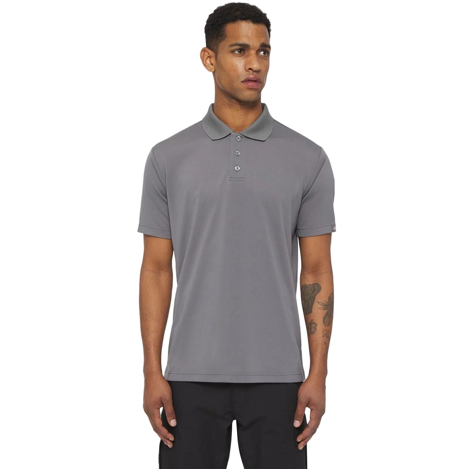 Dickies Everyday Polyester Herren Grau Polohemd