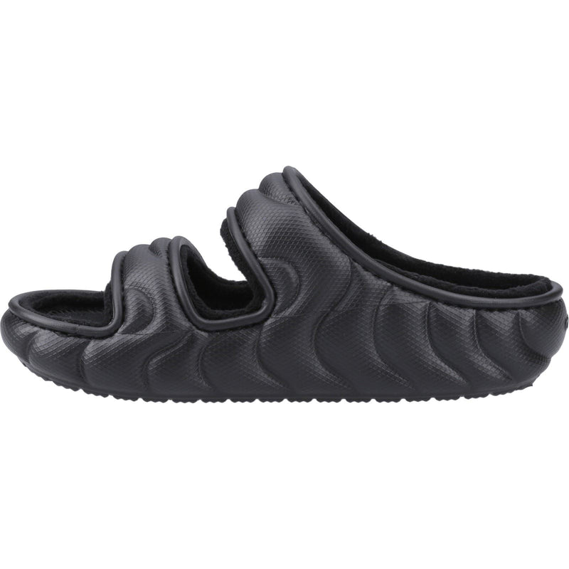 Crocs Classic Cozzzy Overpuff Damen Sandalen Aus Thermoplastischem Material In Schwarz