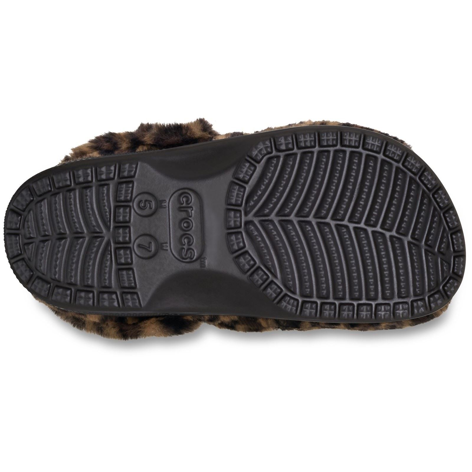 Crocs Classic Unfurgettable Clog Polyester Mischung Damen Leopard Clogs