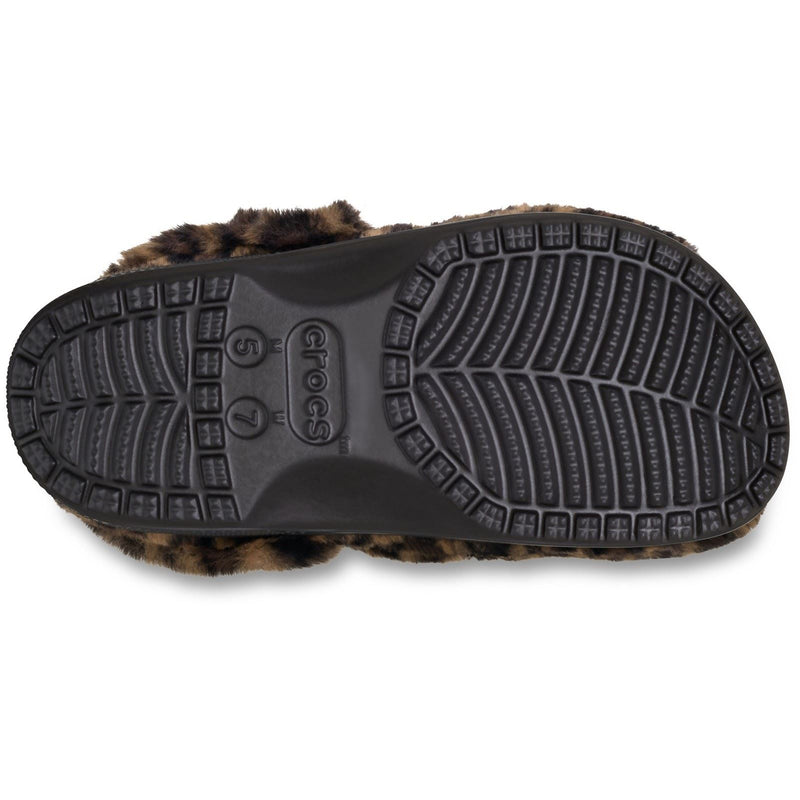 Crocs Classic Unfurgettable Clog Polyester Mischung Damen Leopard Clogs
