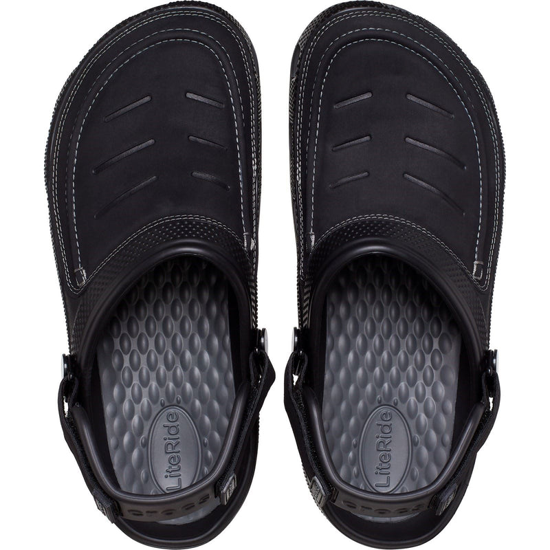 Crocs Yukon Vista II Herren Clogs Aus Synthetik In Schwarz/Schiefergrau