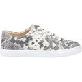 Hush Puppies Tessa Wildleder Damen Pythonsneakers
