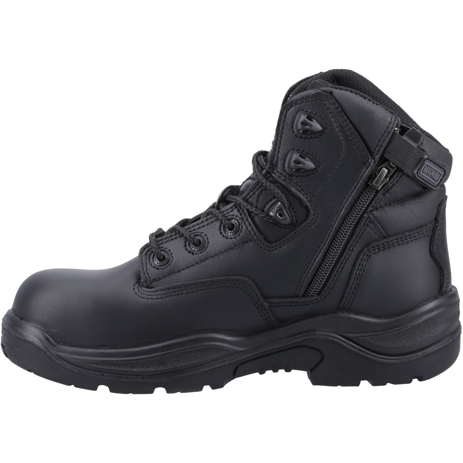 Magnum Responder Leder Schwarze Sicherheitsstiefel