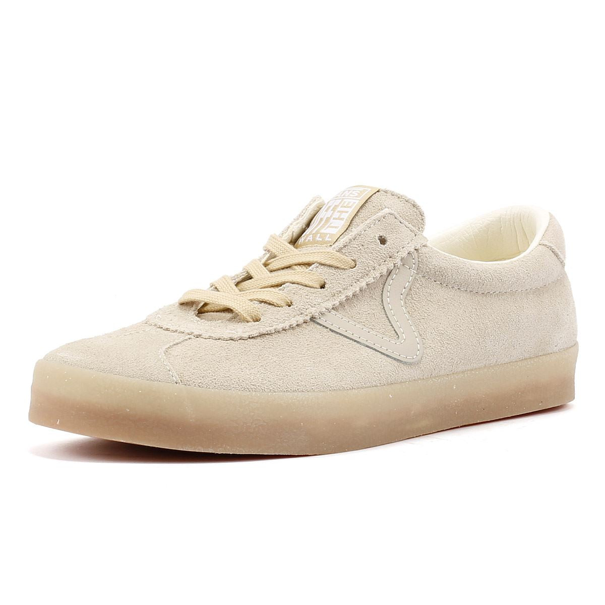 Vans Sport Low Crepe Wildleder Beige Sneakers