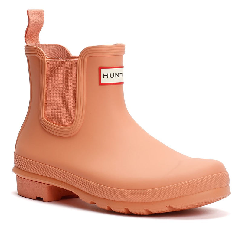 Hunter Original Chelsea Gummi Damen Pink Gummistiefel