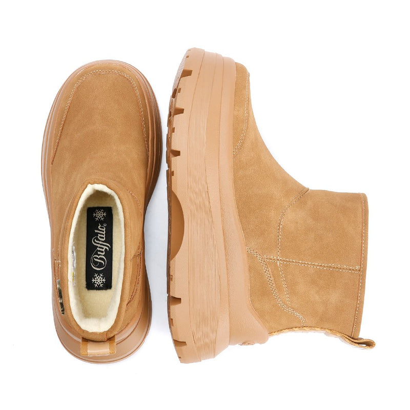 Buffalo Olympia Pull On LO Warm Damen Braune Stiefel