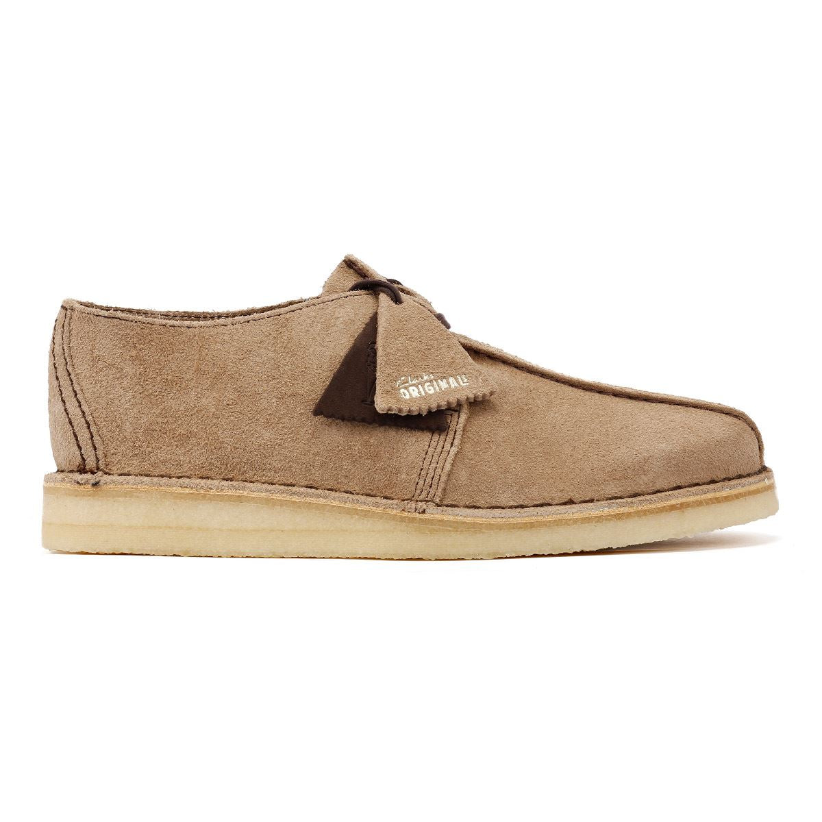 Clarks Originals Desert Trek Wildleder Herren Braune Schnürschuhe
